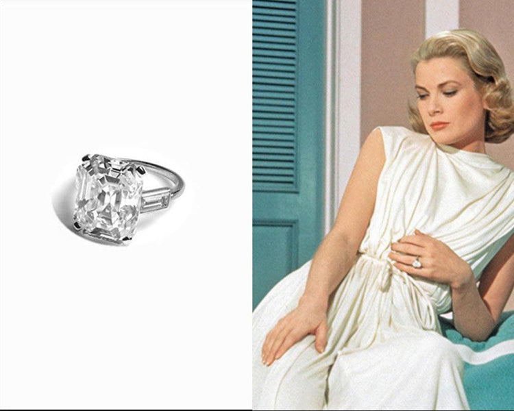 9 Carat Emerald Cut Blue Sapphire Gemstone Ring, Halo CZ Diamond Engagement  Ring, Art Deco Antique Wedding Ring, Celebrity Style Gold Ring - Etsy