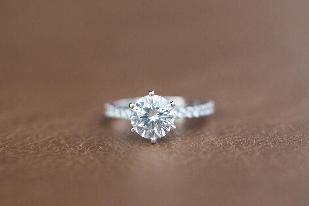 How to Clean Engagement Ring Lab Grown Diamonds