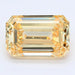 0.95Ct Fancy Yellow SI2 IGI Certified Emerald Lab Grown Diamond - Diamonds - gemstone - jewelry