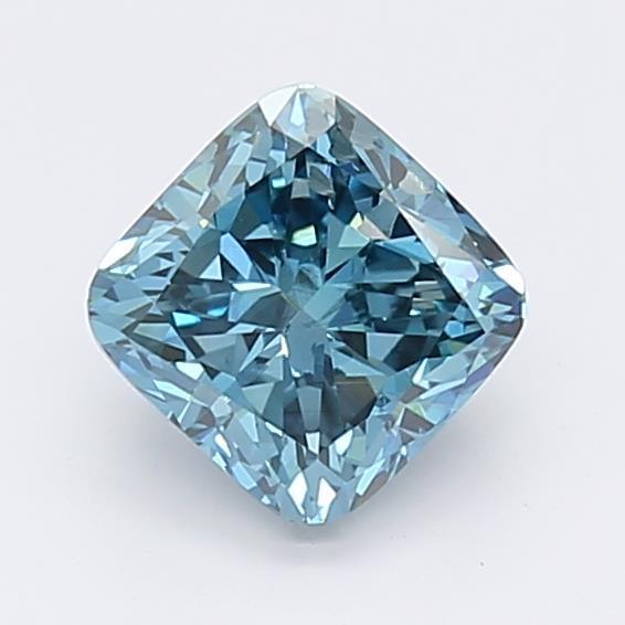 0.98Ct Deep Blue SI2 IGI Certified Cushion Lab Grown Diamond - Diamonds - gemstone - jewelry