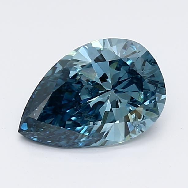 1.01Ct Deep Blue SI2 IGI Certified Pear Lab Grown Diamond - Diamonds - gemstone - jewelry