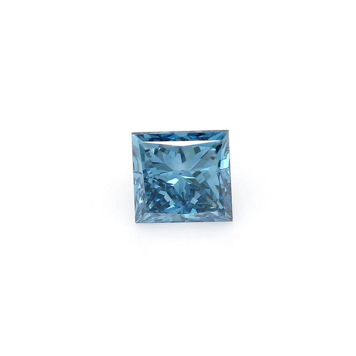 1.02Ct Dark Blue SI1 IGI Certified Princess Lab Grown Diamond - Diamonds - gemstone - jewelry