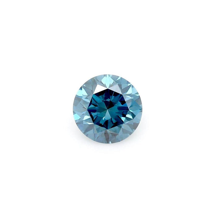 1.03Ct Dark Blue VS1 IGI Certified Round Lab Grown Diamond - Diamonds - gemstone - jewelry