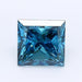 1.03Ct Dark Blue VS2 IGI Certified Princess Lab Grown Diamond - Diamonds - gemstone - jewelry