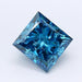 1.03Ct Deep Blue SI2 IGI Certified Princess Lab Grown Diamond - Diamonds - gemstone - jewelry