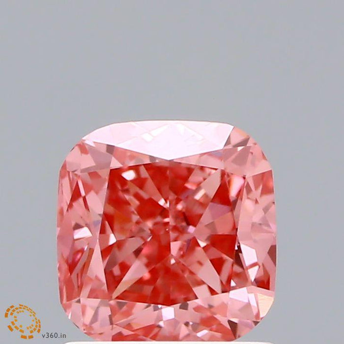 1.03Ct Vivid Pink SI1 IGI Certified Cushion Lab Grown Diamond - Diamonds - gemstone - jewelry