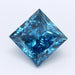 1.04Ct Dark Blue SI2 IGI Certified Princess Lab Grown Diamond - Diamonds - gemstone - jewelry