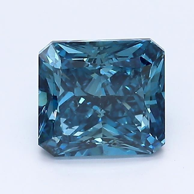 1.06Ct Deep Blue SI1 IGI Certified Radiant Lab Grown Diamond - Diamonds - gemstone - jewelry