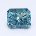 1.06Ct Vivid Blue SI2 IGI Certified Radiant Lab Grown Diamond - Diamonds - gemstone - jewelry