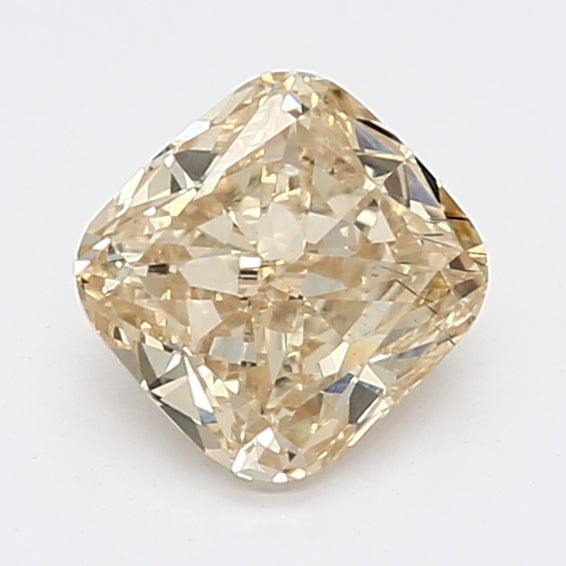 1.08Ct Fancy Yellow SI1 IGI Certified Cushion Lab Grown Diamond - Diamonds - gemstone - jewelry