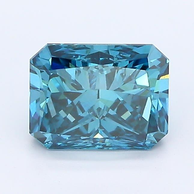 1.19Ct Deep Blue SI2 IGI Certified Radiant Lab Grown Diamond - Diamonds - gemstone - jewelry