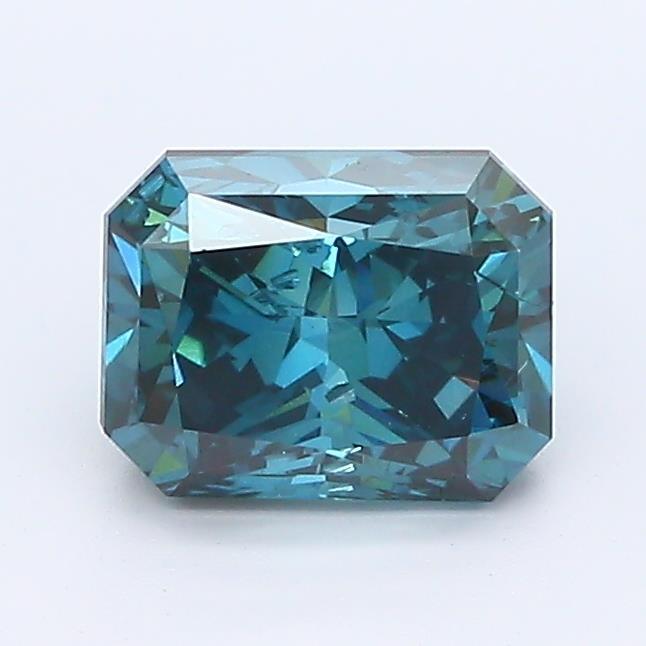 1.1Ct Dark Blue SI2 IGI Certified Radiant Lab Grown Diamond - New World Diamonds - Diamonds