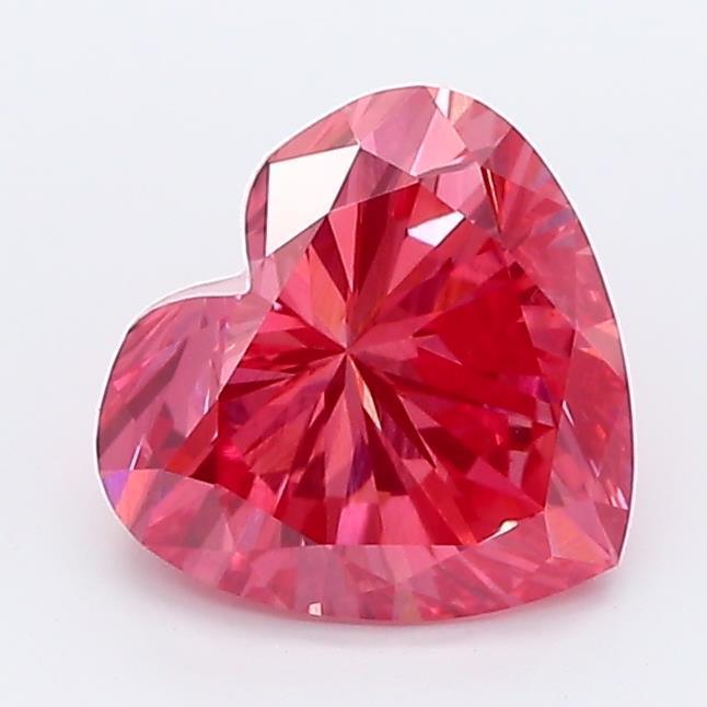 1.21Ct Deep Pink SI1 IGI Certified Heart Lab Grown Diamond - Diamonds - gemstone - jewelry