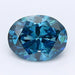 1.22Ct Dark Blue VS2 IGI Certified Oval Lab Grown Diamond - Diamonds - gemstone - jewelry