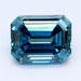 1.23Ct Deep Blue VS2 IGI Certified Emerald Lab Grown Diamond - Diamonds - gemstone - jewelry