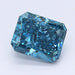 1.26Ct Deep Blue SI2 IGI Certified Radiant Lab Grown Diamond - Diamonds - gemstone - jewelry