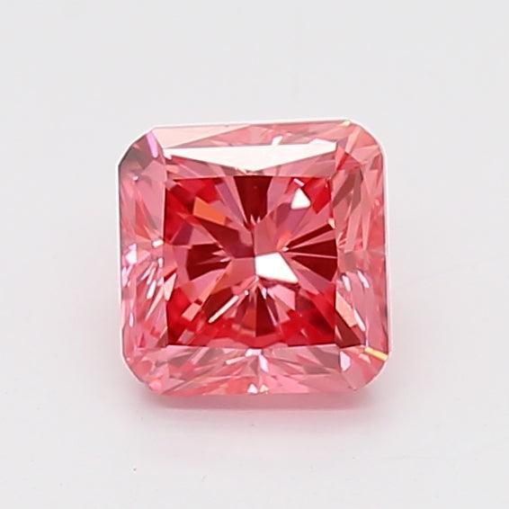 1.2Ct Vivid Pink VS1 IGI Certified Cushion Lab Grown Diamond - Diamonds - gemstone - jewelry