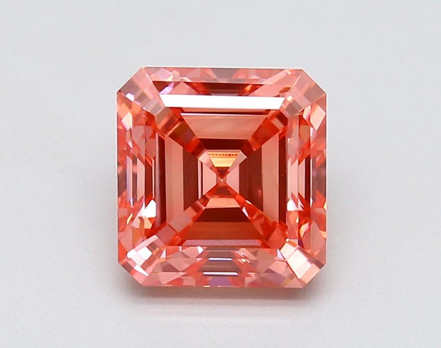 1.56Ct Vivid Pink VS2 IGI Certified Emerald Lab Grown Diamond - Diamonds - gemstone - jewelry