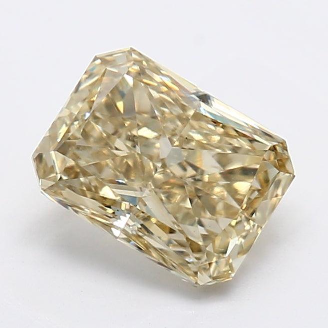 1.5Ct Fancy Yellow VS1 IGI Certified Radiant Lab Grown Diamond - Diamonds - gemstone - jewelry