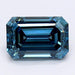 1.67Ct Fancy Blue SI1 IGI Certified Emerald Lab Grown Diamond - Diamonds - gemstone - jewelry