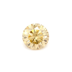 1.6Ct Fancy Light Yellow SI1 IGI Certified Round Lab Grown Diamond