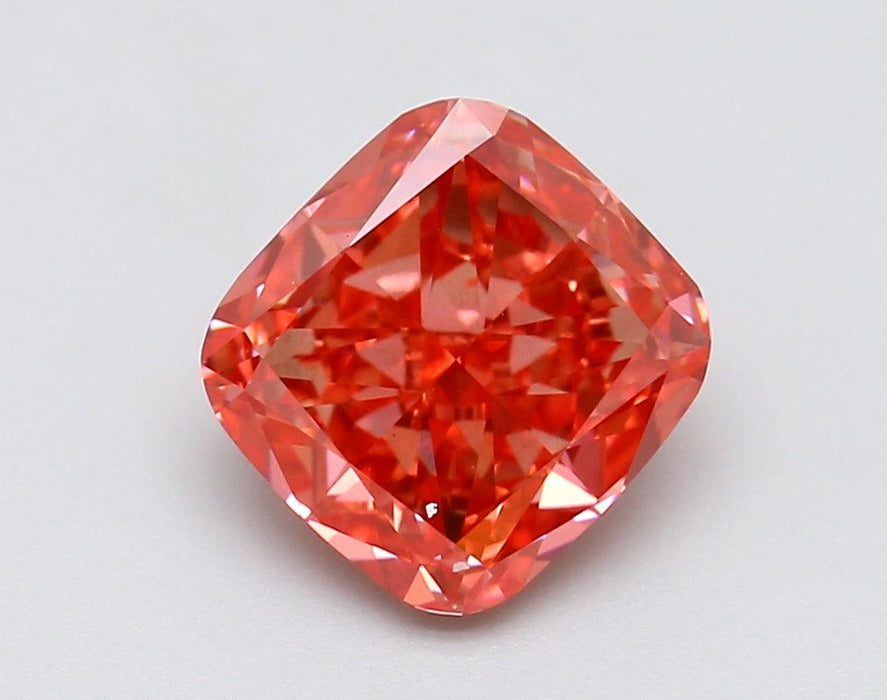 1.79Ct Vivid Pink VS1 IGI Certified Cushion Lab Grown Diamond - Diamonds - gemstone - jewelry