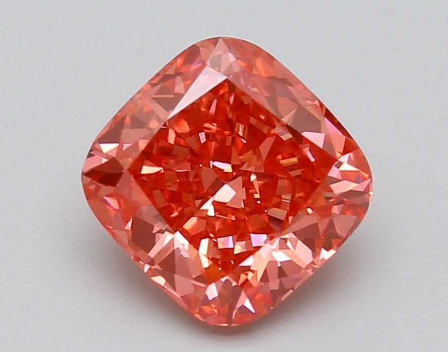 1.94Ct Vivid Pink VS2 IGI Certified Cushion Lab Grown Diamond - Diamonds - gemstone - jewelry