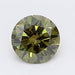 2.01Ct Dark Green VS2 IGI Certified Round Lab Grown Diamond - Diamonds - gemstone - jewelry