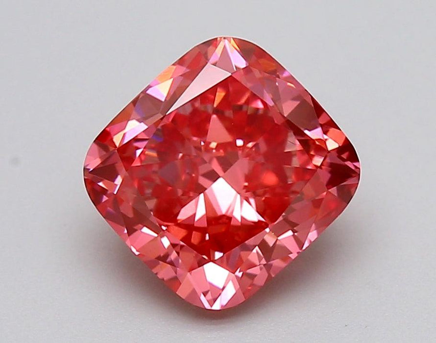 2.07Ct Vivid Pink VS1 IGI Certified Cushion Lab Grown Diamond - Diamonds - gemstone - jewelry