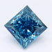 2.17Ct Deep Blue SI2 GIA Certified Princess Lab Grown Diamond - Diamonds - gemstone - jewelry