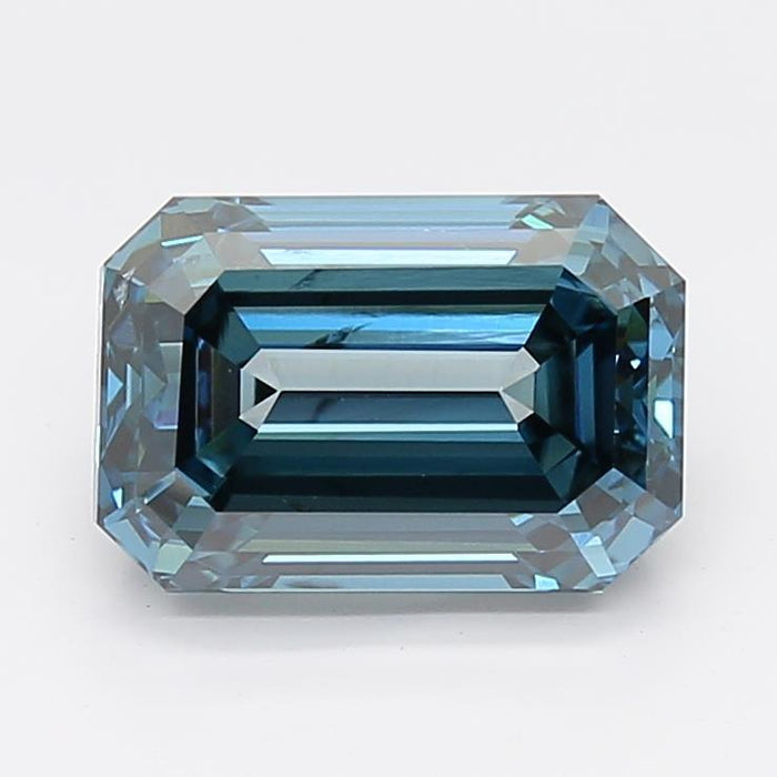 2.53Ct Dark Blue SI2 IGI Certified Emerald Lab Grown Diamond - Diamonds - gemstone - jewelry