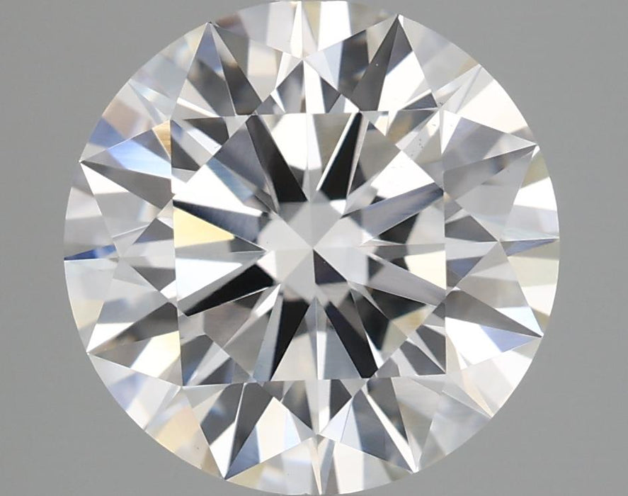 Loose 2.53 Carat F VS1 GIA Certified Lab Grown Round Diamonds