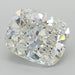 Loose 2.51 Carat F SI1 GCAL Certified Lab Grown Cushion Diamonds