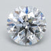 Loose 2.6 Carat F VS1 IGI Certified Lab Grown Round Diamonds