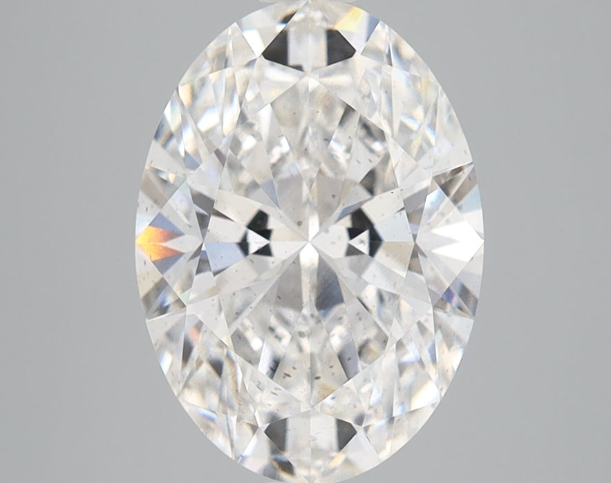 Loose 3.03 Carat F SI1 IGI Certified Lab Grown Oval Diamonds