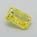 Loose 0.53 Carat Vivid Yellow VVS2 IGI Certified Lab Grown Radiant Diamonds