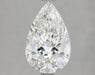 Loose 1.56 Carat F VS1 IGI Certified Lab Grown Pear Diamonds