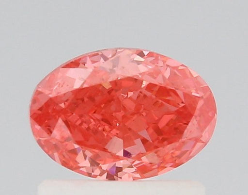 Loose 0.76 Carat Fancy Pink VS1 IGI Certified Lab Grown Oval Diamonds