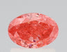 Loose 0.76 Carat Fancy Pink VS1 IGI Certified Lab Grown Oval Diamonds