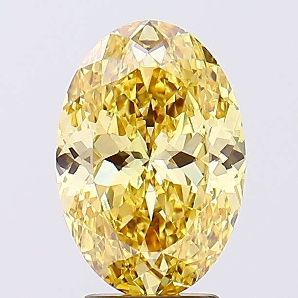 Loose 3.23 Carat Intense Yellow VVS1 IGI Certified Lab Grown O.Portuguese Diamonds