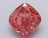 Loose 1.01 Carat Vivid Yellow VS2 IGI Certified Lab Grown Cushion Diamonds