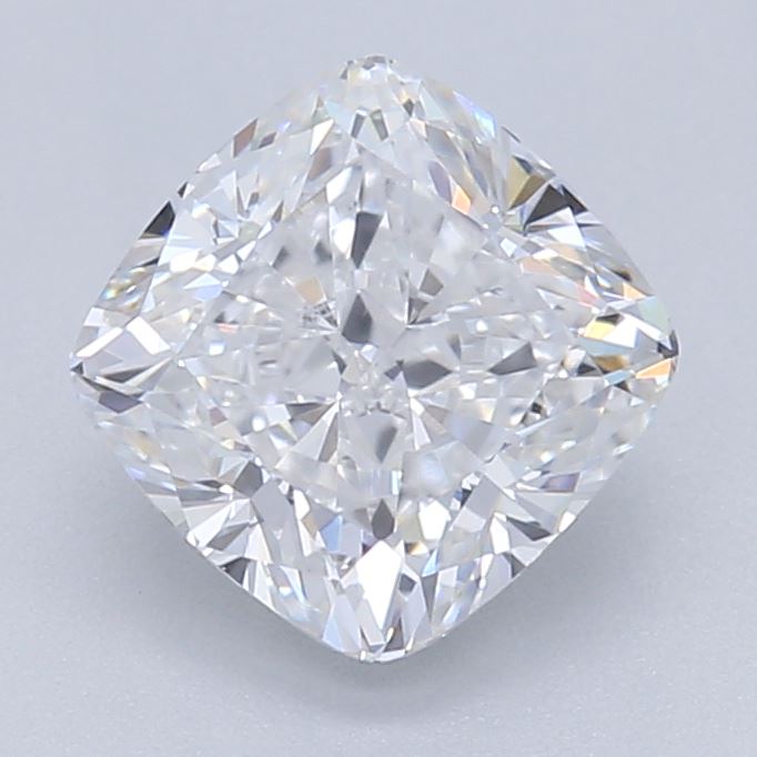 Loose 3.05 Carat F VVS2 IGI Certified Lab Grown Cushion Diamonds