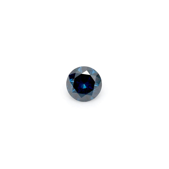 Loose 1 Carat Dark Blue VS2 IGI Certified Lab Grown Round Diamonds