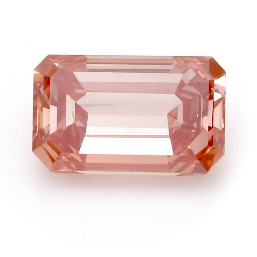 Loose 0.64 Carat Fancy Pink SI2 EGL Certified Lab Grown Emerald Diamonds