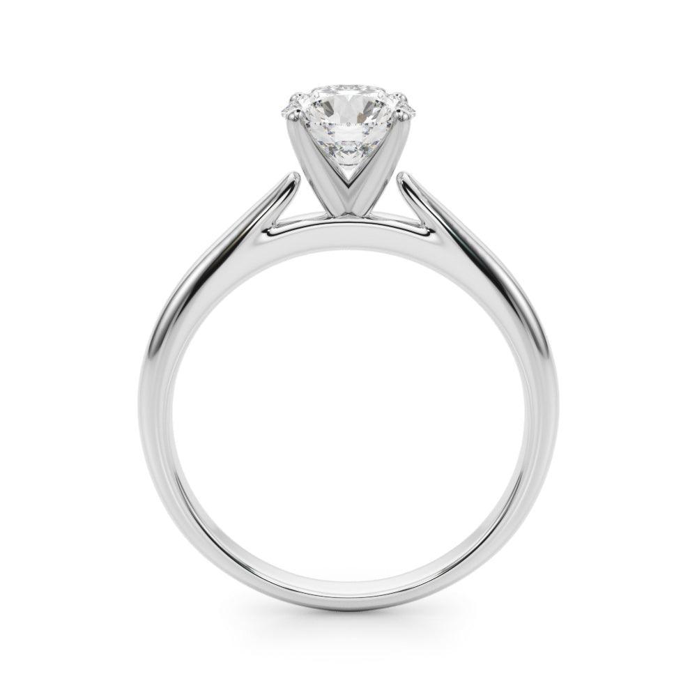 Abigail Solitaire Engagement Ring 1.0 Ct IGI Certified - Ring - gemstone - jewelry