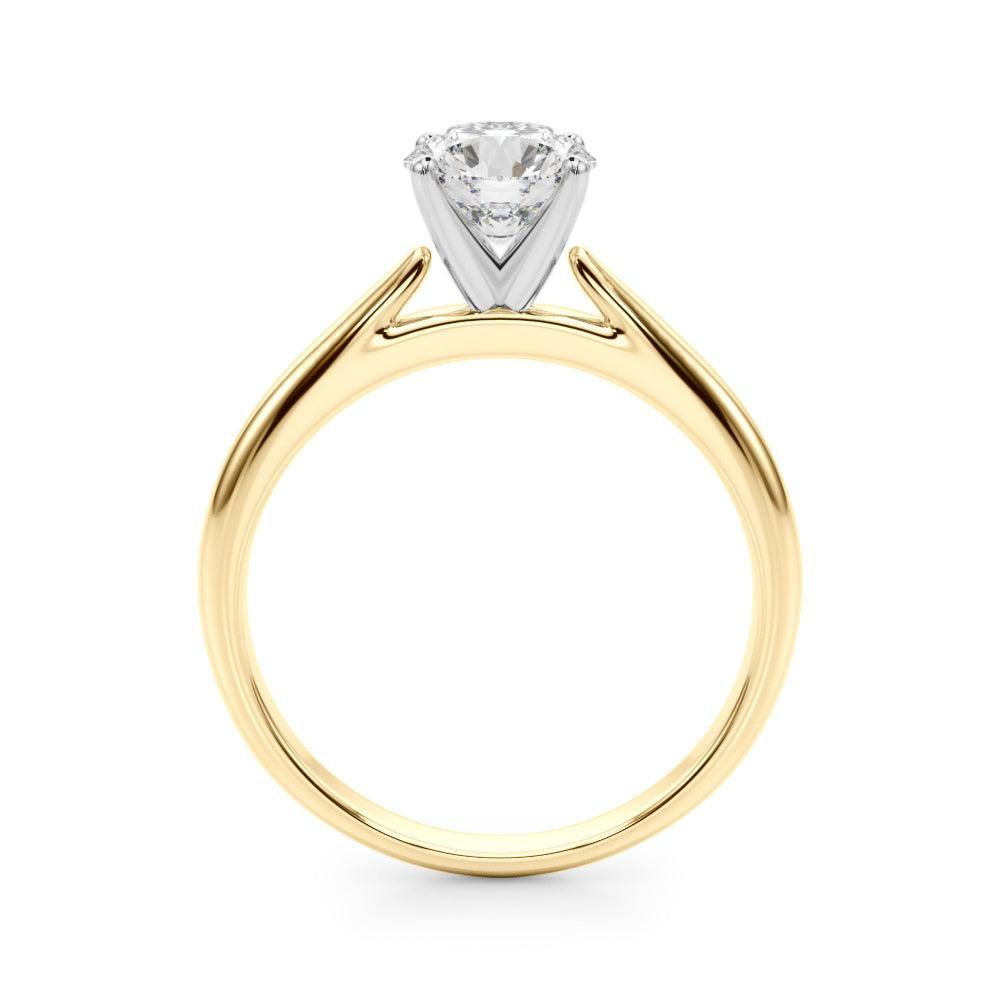 Abigail Solitaire Engagement Ring 1.0 Ct IGI Certified - Ring - gemstone - jewelry