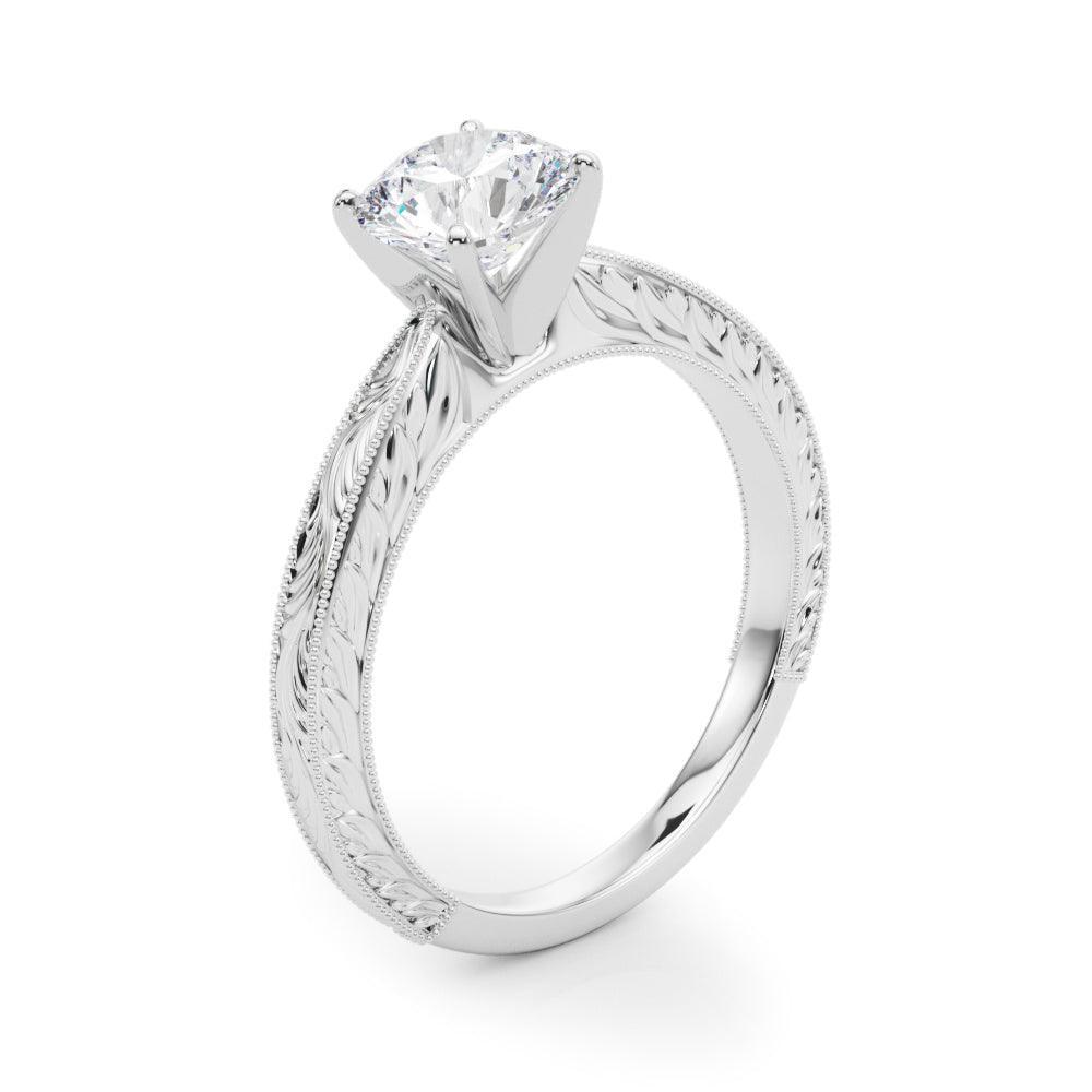 Addison Engagement Ring 1.0 Ct IGI Certified - Ring - gemstone - jewelry