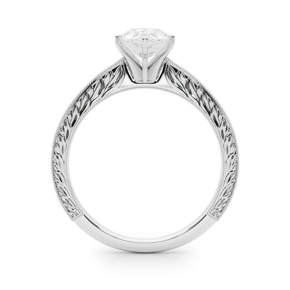 Addison Pear Engagement Ring 1.0 Ct IGI Certified - Ring - gemstone - jewelry