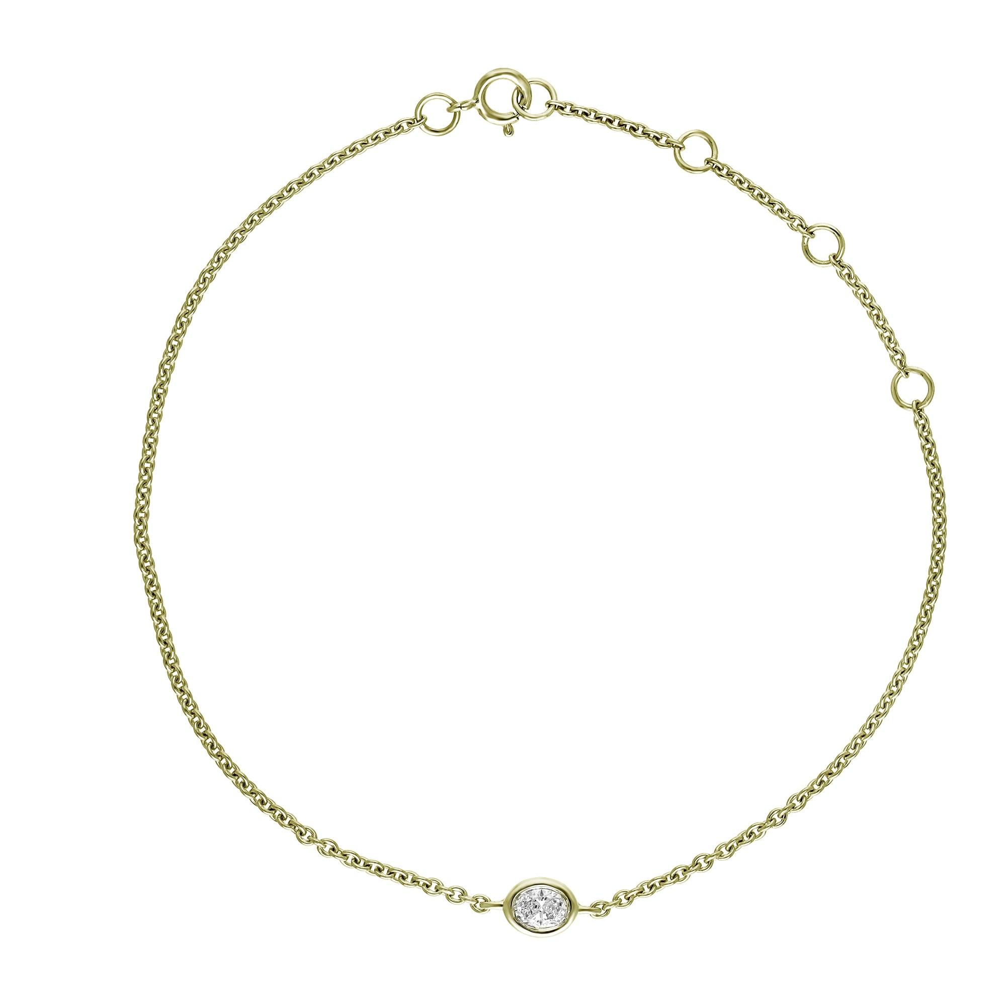 18 Karat White Gold 7.71 Carat Multi-Shape Solitaire Diamonds Tennis  Bracelet – Gems Paradise Jaipur