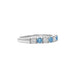 Amanda Ring - 1.00Ctw Blue - Ring - gemstone - jewelry